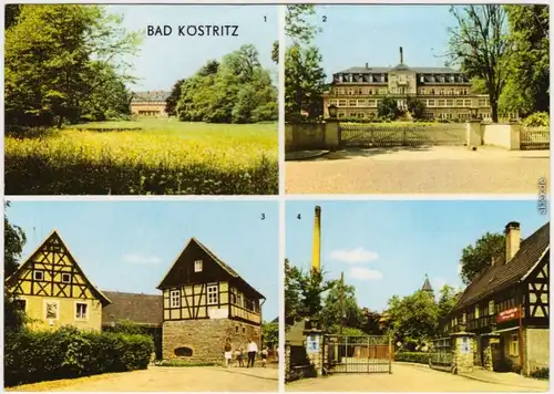 Bad Köstritz Sanatorium, 3. HOG Frosch, 4. VEB SChwarzbier - Brauerei 1975/1974