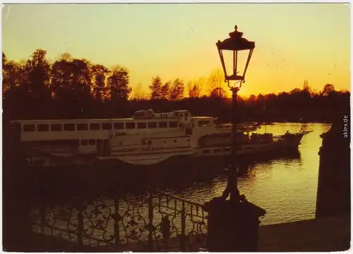 Dresden Abendstimmung am Wasserpalais 1983