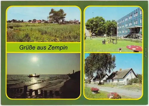 Zempin am Achterwasser - Peenestraße, Ferienzentrum VEB MAW Magdeburg 1984