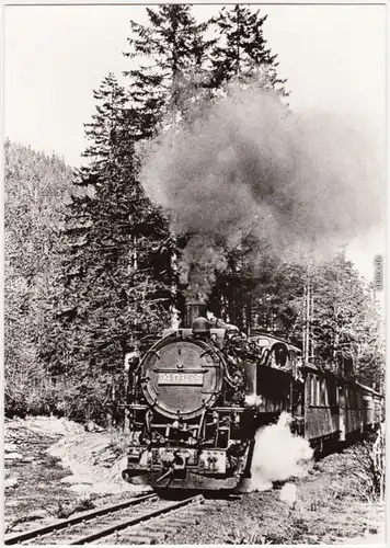 Kipsdorf-Altenberg (Erzgebirge) Schmalspurbahn Freital-Hainsberg Kipsdorf 1983