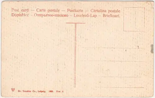 Ansichtskarte Bad Freienwalde Partie an der Kurfürstenquelle 1905