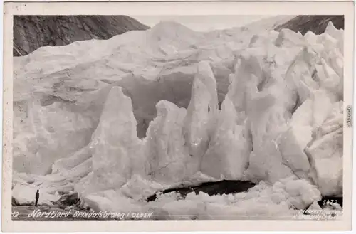 Olden Stryn Nordfjord Gletscher Brixdal Wanderer Sogn og Fjordane Norge 1932