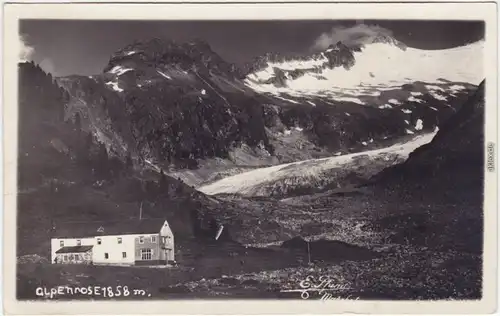 Mariazell Blick auf die Alpenrosehütte auf der Sauwand 1929 