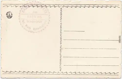 Sölden (Ötztal) Niederjoch (2525 m) mit Zwei Bergsteigern auf Ski 1930 