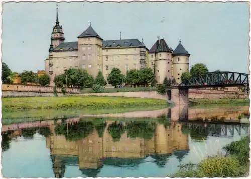 Ansichtskarte Torgau Schloss Hartenfels 1962
