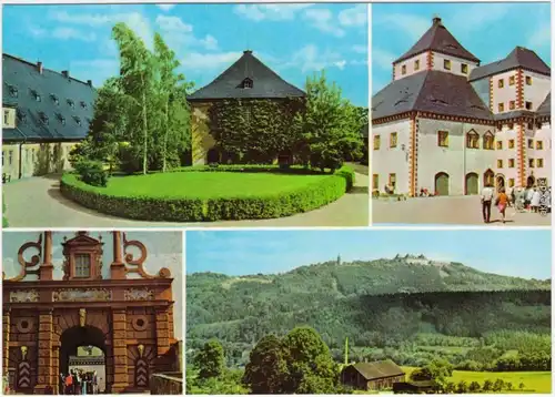 Augustusburg Brunnenhaus, Lindenhaus, Nordportal, Erdmannsdorf, zum Schloß 1975