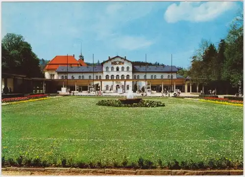 Ansichtskarte Bad Elster Badehaus 1973