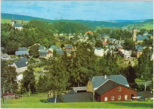 Ansichtskarte Neuhausen (Erzgebirge) Panorama-Ansichten 1973