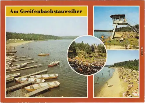 Ehrenfriedersdorf Greifenbachstauweiher, Naturtheater Greifensteine 1986
