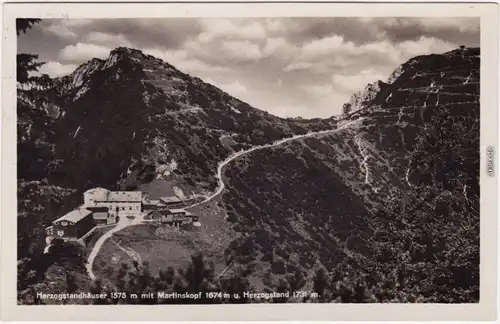 Urfeld Kochel am See Panorama-Ansicht, Herzogstandhäuser 1930
