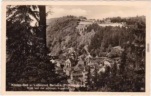 Ansichtskarte  Bad Berneck im Fichtelgebirge Panorama-Ansichten 1936