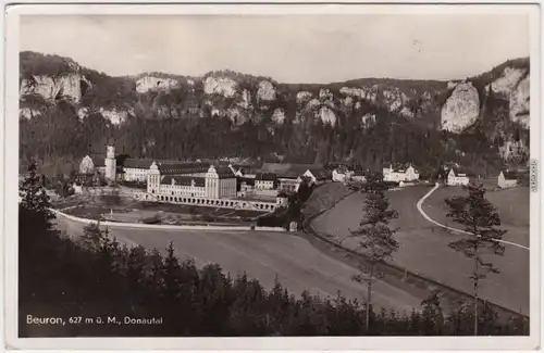 Foto Ansichtskarte  Beuron Donautal - Blick auf 1932