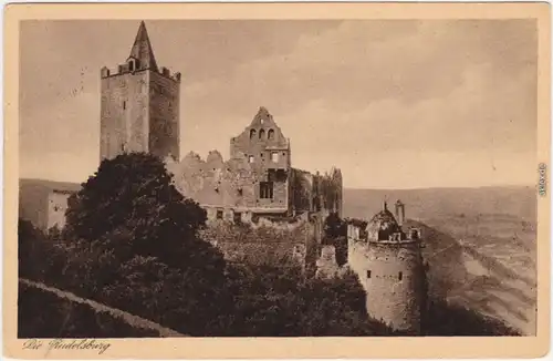 Ansichtskarte Saaleck Bad Kösen Rudelsburg 1927