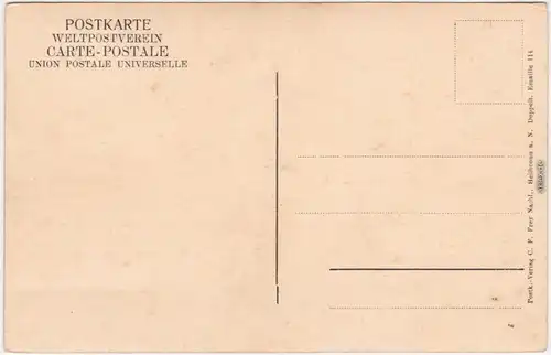 Ansichtskarte Hechingen Burg Hohenzollern 1918