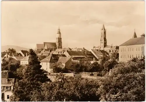 Kamenz Kamjenc Totale - Sonderstempel Forstfest 1970 