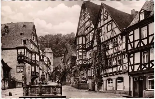 Miltenberg (Main) Marktplatz Foto Ansichtskarte 1969