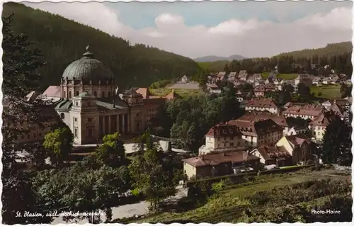 Foto Ansichtskarte St. Blasien Panorama-Ansichten 1969