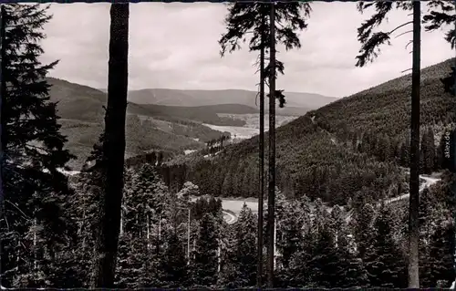 Foto Ansichtskarte Besenfeld Seewald Blick ins Murgtal 1935