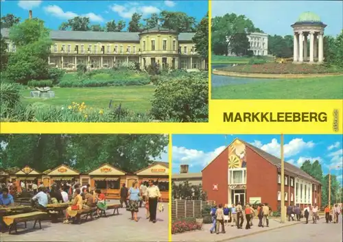 Ansichtskarte Markkleeberg Landwirtschaftsausstellung der DDR  (3) 1977