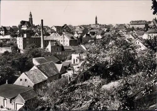 Kamenz Kamjenc Panorama-Ansichten: Blick vom Eulenberg 1972