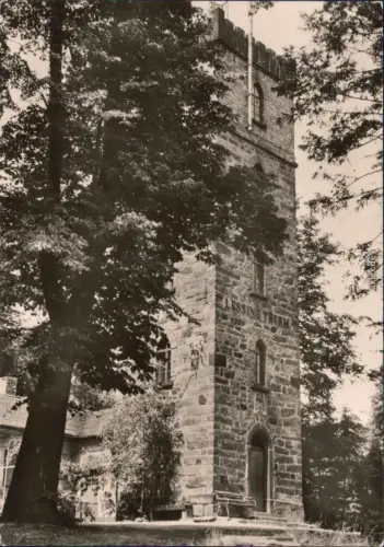 Foto Ansichtskarte  Kamenz Kamjenc Lessingturm auf dem Hutberg 1973