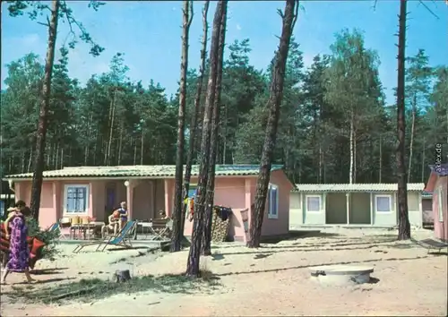 Deutschbaselitz Bungalowsiedlung  Ansichtskarte b Kamenz 1973