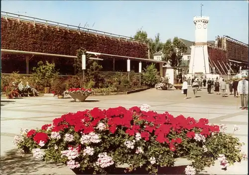 Ansichtskarte Bad Salzuflen Salinen am Kurparkeingang 1986