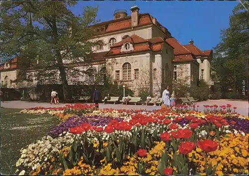 Ansichtskarte Bad Reichenhall Königliches Kurhaus mit Kurpark 1972