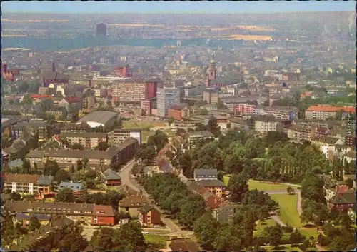 Dortmund Panorama-Ansichten: Blick vom Fernsehturm 1978