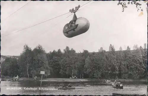 Brunssum Kabelbaan Schuttershüske Provincie Limburg Fotokarte  1964