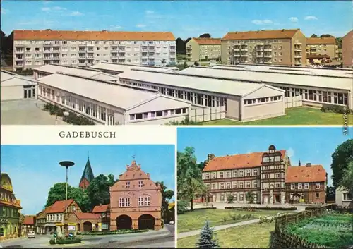 Gadebusch Oberschule, Wollenbrügger Straße, Schloß Oberschule und Internat 1977