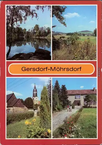 Gersdorf Möhrsdorf Am Steinbruch, , Karl-Marx-Oberschule 1986