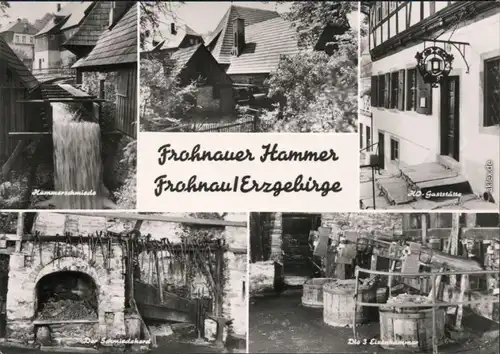 Frohnau Kammerschmiede, HO-Gaststätte, Der Schmiedeherd, Die 3 Eisenhammer 1974