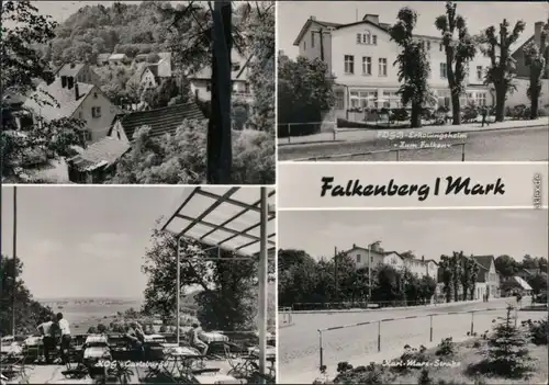 Falkenberg (Mark)FDGB-EH "Zum Falken", HO-Gaststätte  Karl-Marx-Straße 1975