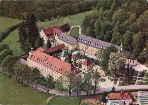 Luftbild Ansichtskarte Krumbach Sanatorium Heilbad Krumbad 1984