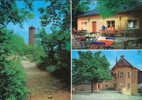 Jena Fuchsturm, Fuchsturmhaus und Kirchberg-Klause 1981