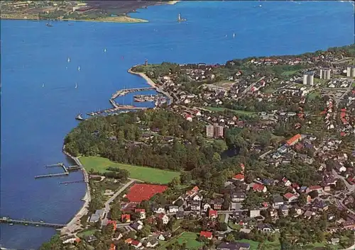 Heikendorf Möltendorf Luftbilder Ansichtskarte 1982