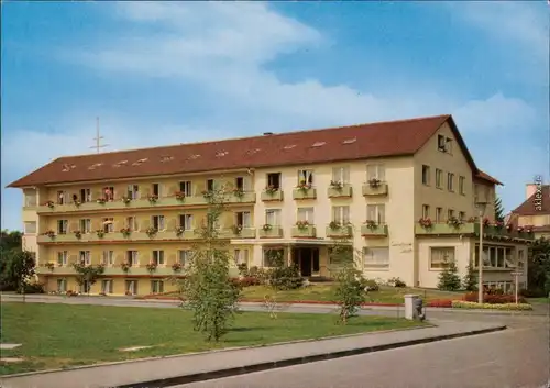 Ansichtskarte Bad Krozingen Sanatorium Siloah - Außenansicht 1971