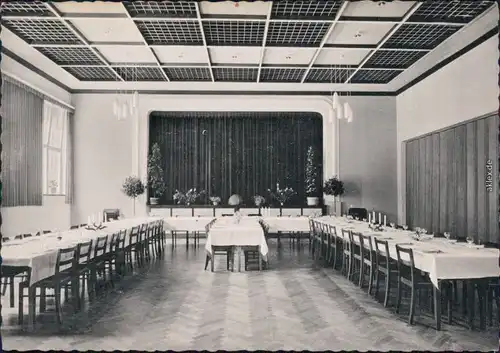 Freckenhorst Stiftshof - Innenansicht mit Gästebereich Ansichtskarte 1968