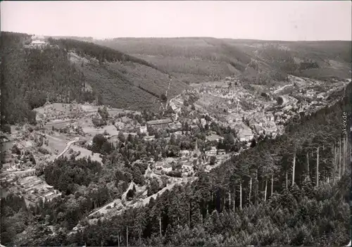 Foto Ansichtskarte  Bad Wildbad Panorama-Ansichten 1956