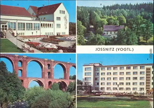 Jößnitz Plauen (Vogtland) FDGB-Erholungsheim "Richard Mildenstrey",   1975