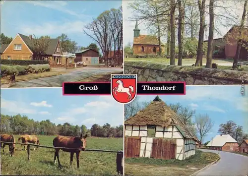 Groß Thondorf Gaststätte und Lebensmittel: H.H. Meyer 1974