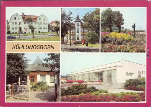 Kühlungsborn Konzertgarten Ost Lesesaal, FDGB-Erholungsheim "Ernst Grube" 1983