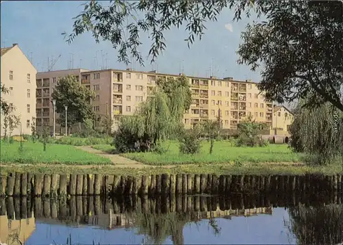 Lyck Ełk osiedle mieszkaniowe "Poludnie" Neubausiedlung Ansichtskarte 1974