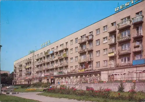 Lyck Ełk Osiedle mieszkaniowe Neubausiedlung Ansichtskarte 1977