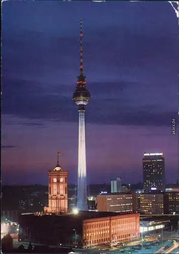 Berlin Fernseh- und UKW-Turm der Deutschen Post erbaut 1965/69 1975