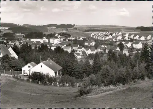 Selbitz (i. Frankenwald) Blick über die Stadt in die Ferne Ansichtskarte  1994