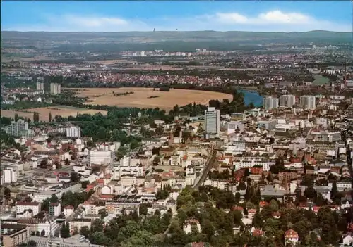 Offenbach (Main) Luftbild Ansichtskarte  1982