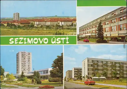 Alttabor Sezimovo Ústí Ansichten Ansichtskarte 1979