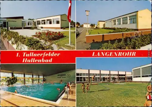 Langenrohr Hallenbad, Kindergarten, Schwimmhalle, Liegewiese 1988